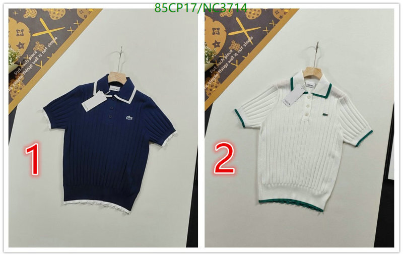 Clothing-Lacoste Code: NC3714 $: 85USD-yupoo dhgate Clothing-Lacoste Code: NC3714 $: 85USD