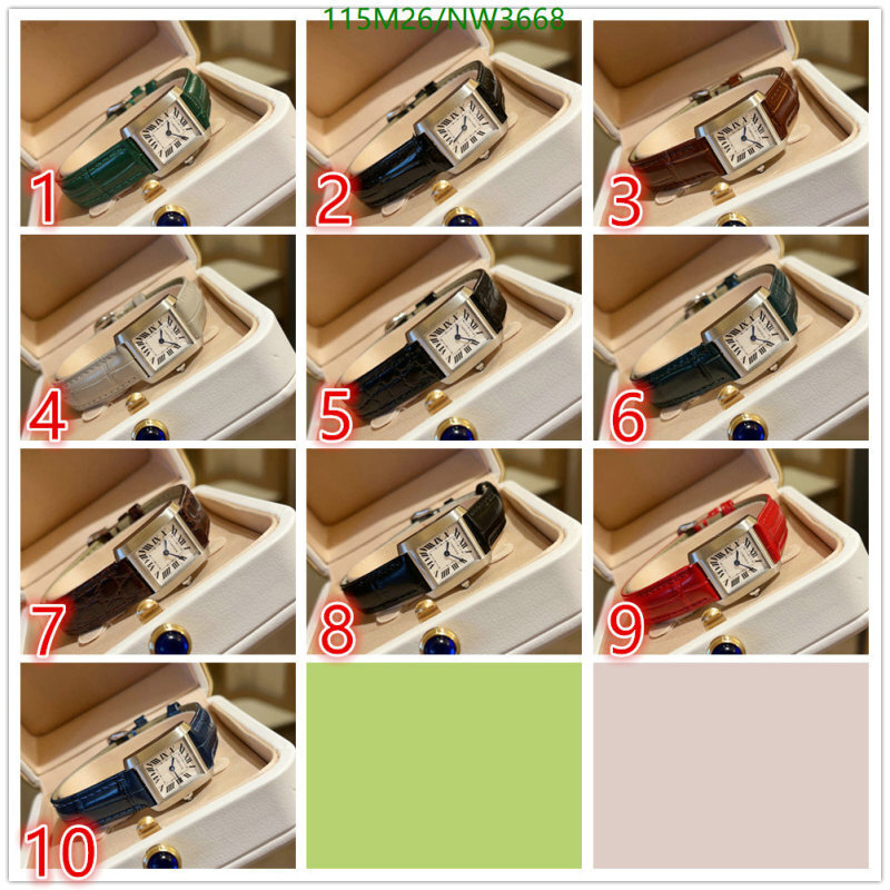 Watch-4A Quality-Cartier Code: NW3668 $: 115USD-yupoo dhgate Watch-4A Quality-Cartier Code: NW3668 $: 115USD