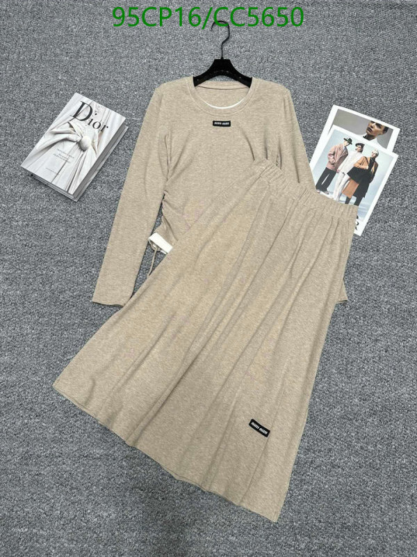 Clothing-MIUMIU Code: CC5650 $: 95USD