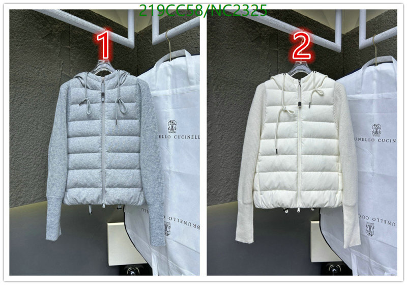 Down jacket Women-Brunello Cucinelli Code: NC2325 $: 219USD