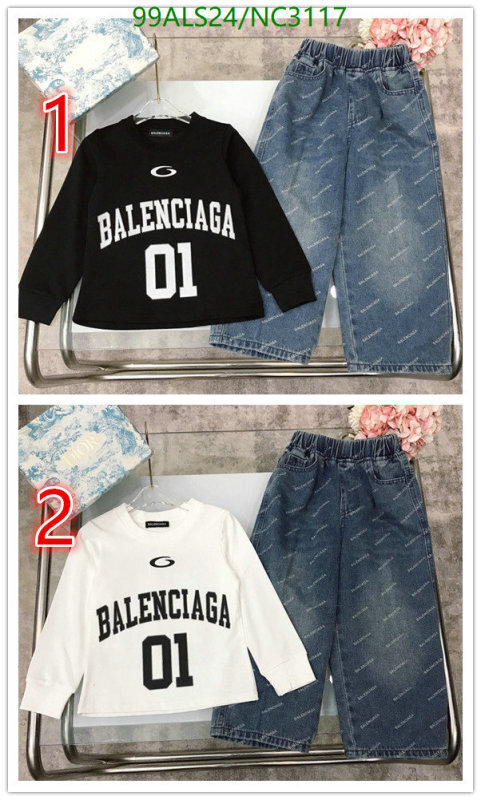 Kids Clothing-Balenciaga Code: NC3117 $: 99USD
