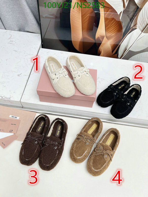 Women Shoes-Miu Miu Code: NS2583 $: 100USD