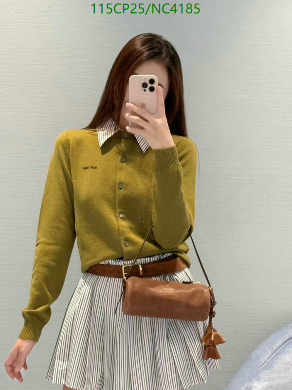 Clothing-MIUMIU Code: NC4185 $: 115USD