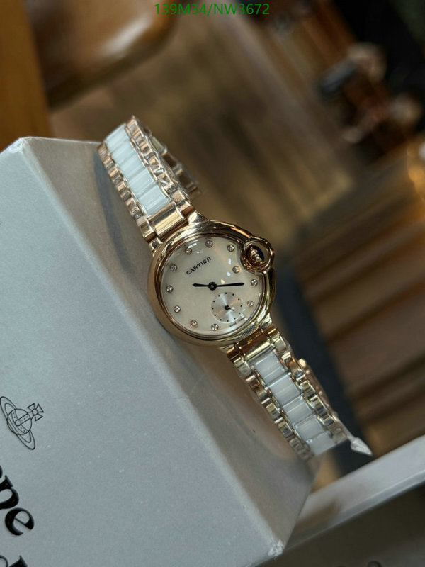 Watch-4A Quality-Cartier Code: NW3672 $: 139USD-yupoo dhgate Watch-4A Quality-Cartier Code: NW3672 $: 139USD