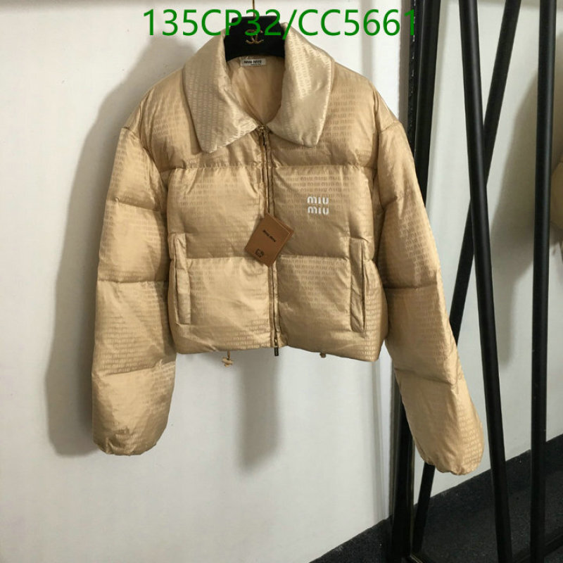 Down jacket Women-Miu Miu Code: CC5661 $: 135USD-yupoo dhgate Down jacket Women-Miu Miu Code: CC5661 $: 135USD