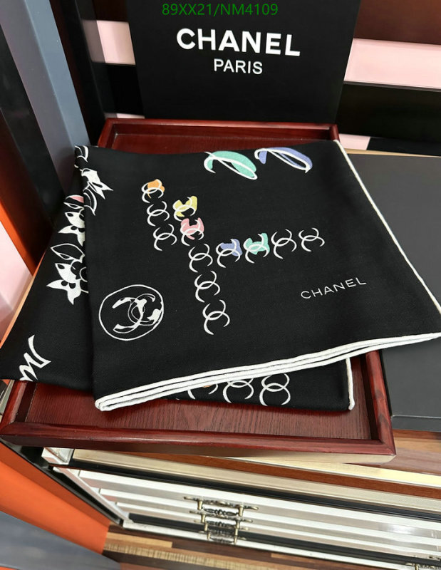 Scarf-Chanel Code: NM4109 $: 89USD-yupoo dhgate Scarf-Chanel Code: NM4109 $: 89USD