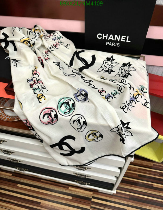 Scarf-Chanel Code: NM4109 $: 89USD-yupoo dhgate Scarf-Chanel Code: NM4109 $: 89USD