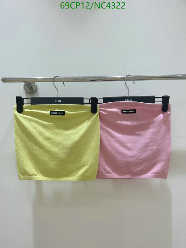 Clothing-MIUMIU Code: NC4322 $: 69USD