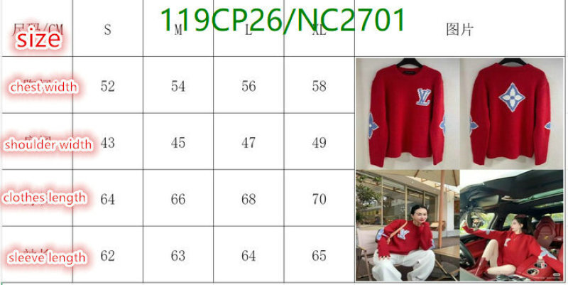 Clothing-LV Code: NC2701 $: 119USD