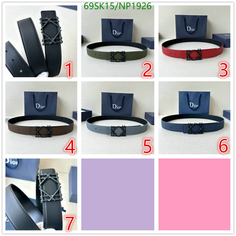Belts-Dior Code: NP1926 $: 69USD-yupoo dhgate Belts-Dior Code: NP1926 $: 69USD