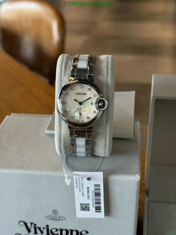 Watch-4A Quality-Cartier Code: NW3672 $: 139USD-yupoo dhgate Watch-4A Quality-Cartier Code: NW3672 $: 139USD