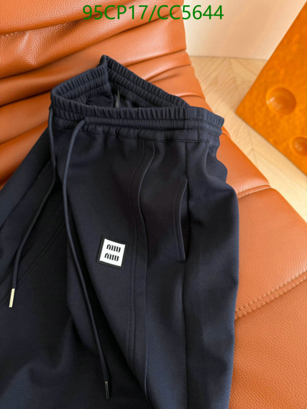 Clothing-MIUMIU Code: CC5644 $: 95USD