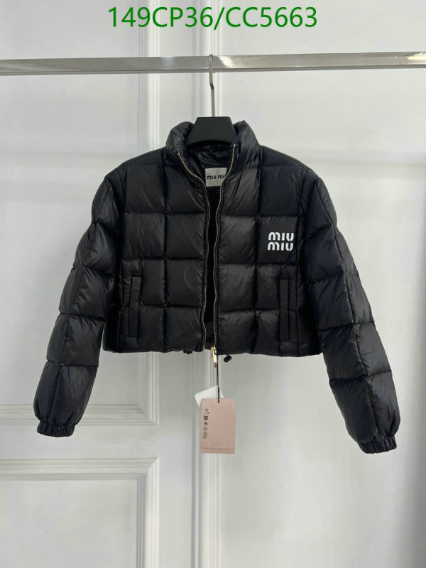 Down jacket Women-Miu Miu Code: CC5663 $: 145USD-yupoo dhgate Down jacket Women-Miu Miu Code: CC5663 $: 145USD