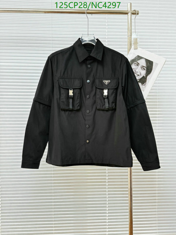 Clothing-Prada Code: NC4297 $: 125USD-yupoo dhgate Clothing-Prada Code: NC4297 $: 125USD