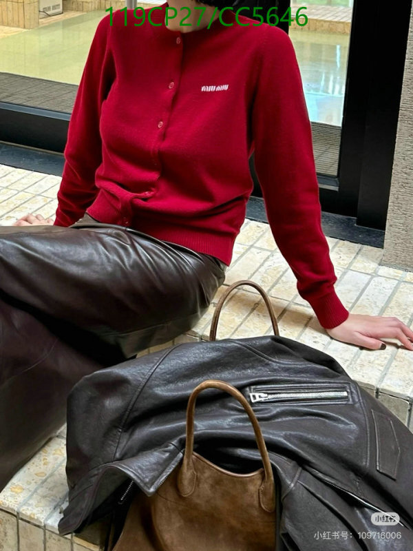 Clothing-MIUMIU Code: CC5646 $: 119USD