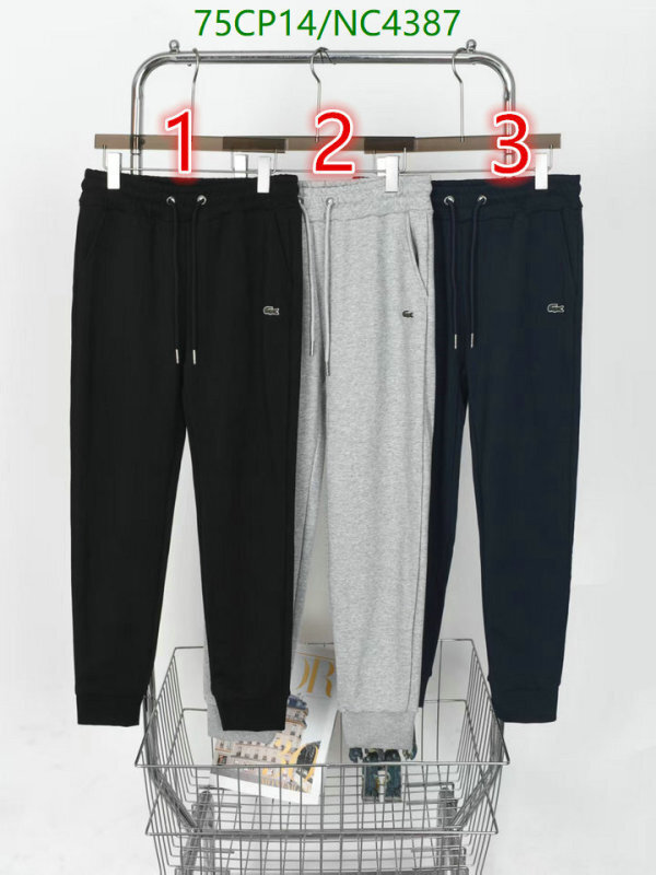 Clothing-Lacoste Code: NC4387 $: 75USD