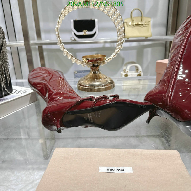 Women Shoes-Miu Miu Code: NS3805 $: 209USD-yupoo dhgate Women Shoes-Miu Miu Code: NS3805 $: 209USD