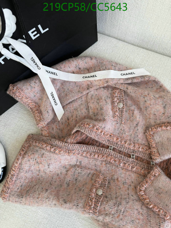 Clothing-Chanel Code: CC5643 $: 219USD