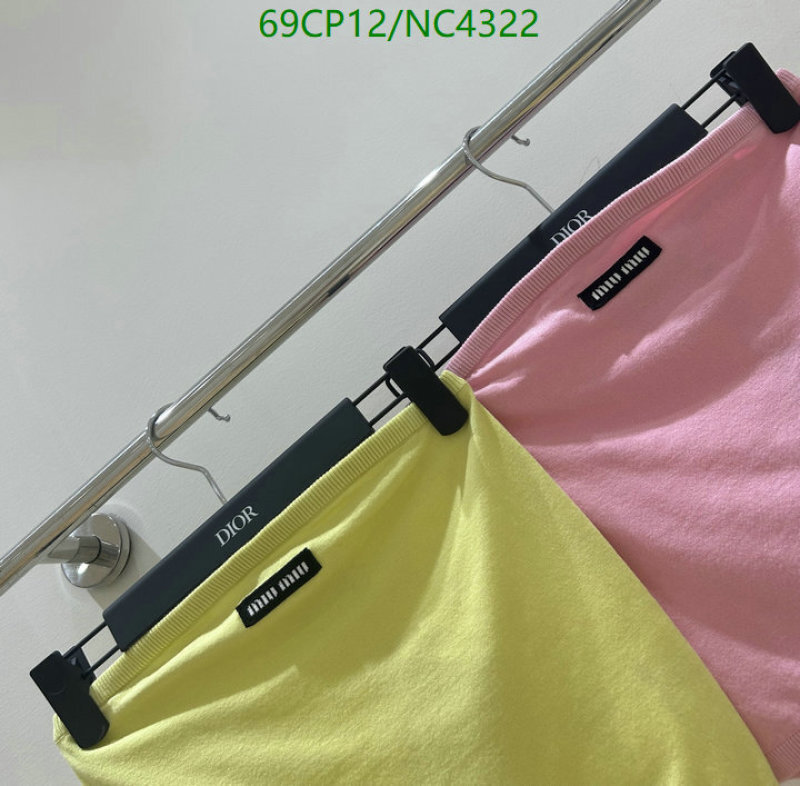 Clothing-MIUMIU Code: NC4322 $: 69USD