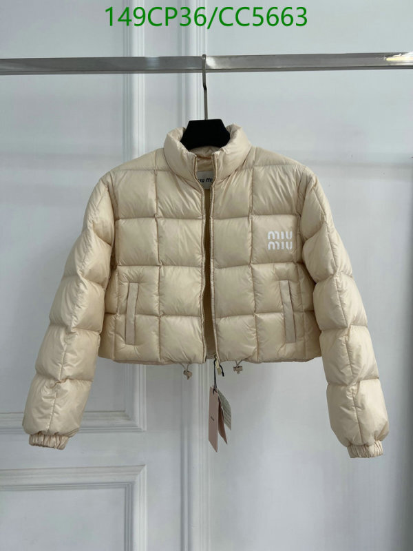 Down jacket Women-Miu Miu Code: CC5663 $: 145USD-yupoo dhgate Down jacket Women-Miu Miu Code: CC5663 $: 145USD