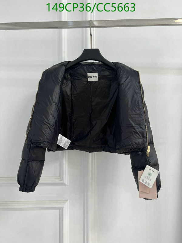 Down jacket Women-Miu Miu Code: CC5663 $: 145USD-yupoo dhgate Down jacket Women-Miu Miu Code: CC5663 $: 145USD