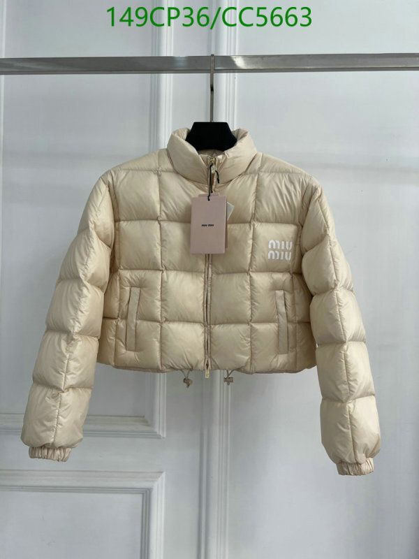 Down jacket Women-Miu Miu Code: CC5663 $: 145USD-yupoo dhgate Down jacket Women-Miu Miu Code: CC5663 $: 145USD