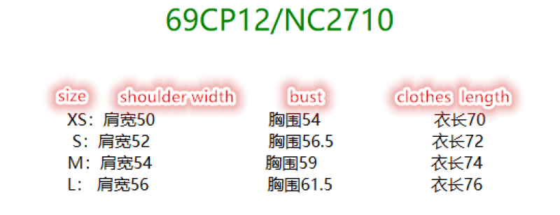 Clothing-LV Code: NC2710 $: 69USD