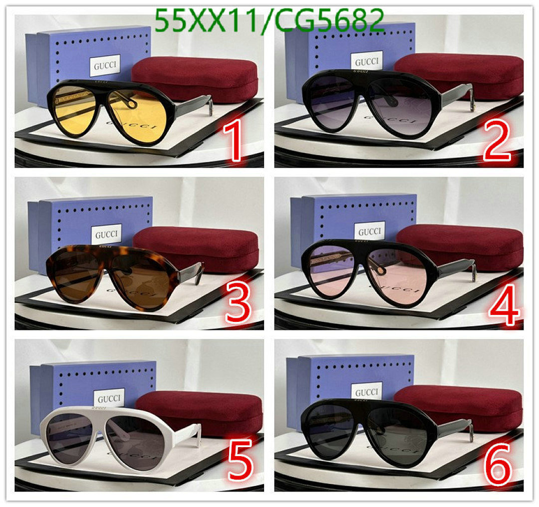 Glasses-Gucci Code: CG5682 $: 55USD