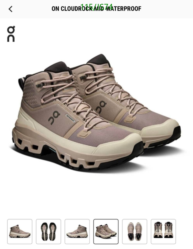 Men shoes-On Running Cloudsurfer Code: JS74 $: 115USD