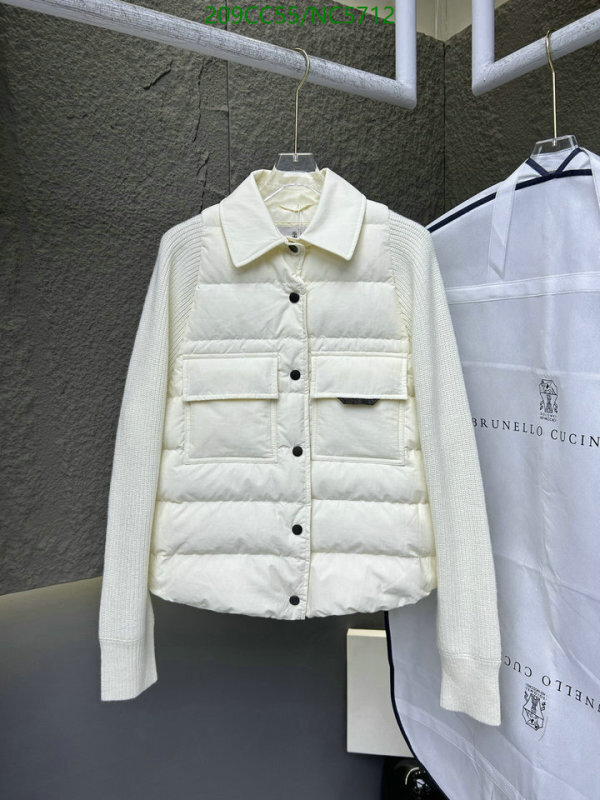 Down jacket Women-Brunello Cucinelli Code: NC5712 $: 209USD