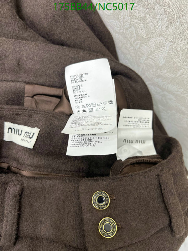 Clothing-MIUMIU Code: NC5017 $: 175USD