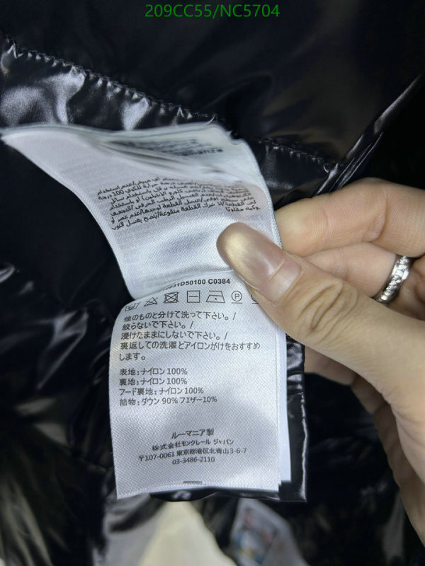 Down jacket Women-Moncler Code: NC5704 $: 209USD