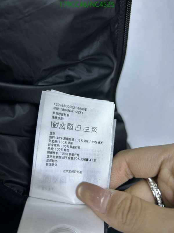 Down jacket Women-Moncler Code: NC4525 $: 179USD