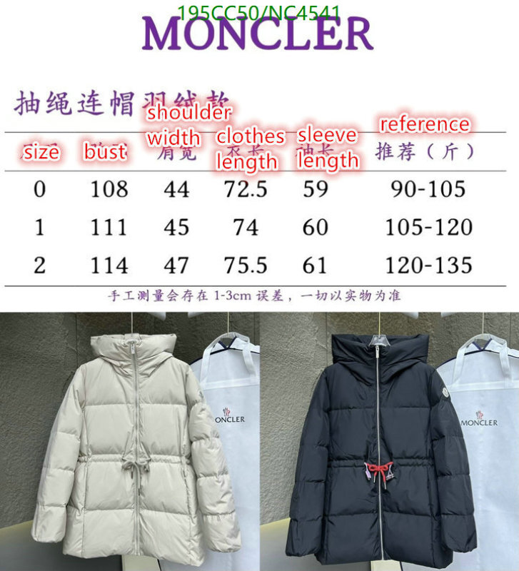 Down jacket Women-Moncler Code: NC4541 $: 195USD
