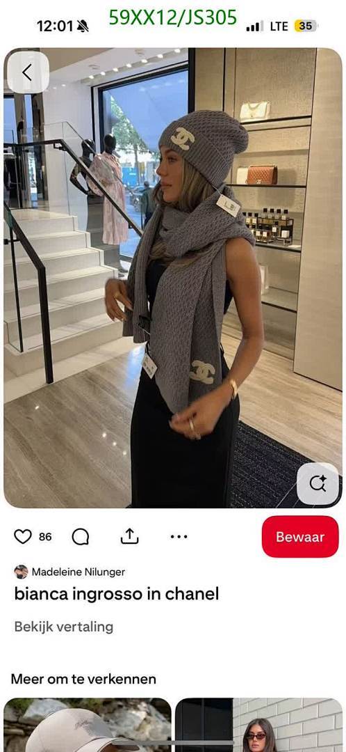 Scarf-Chanel Code: JS305 $: 59USD