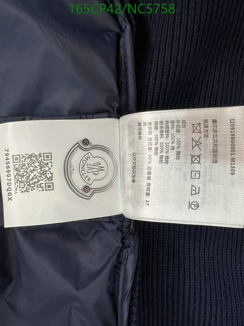 Down jacket Men-Moncler Code: NC5758 $: 165USD