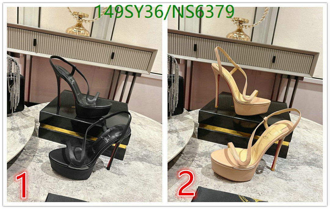 Women Shoes-Christian Louboutin Code: NS6379 $: 149USD