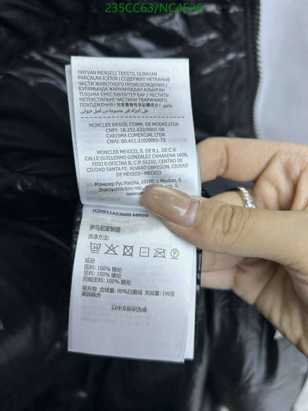 Down jacket Women-Moncler Code: NC4526 $: 235USD