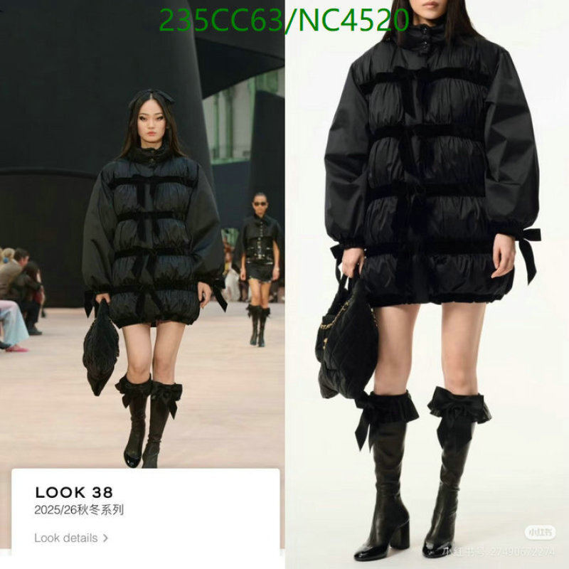 Down jacket Women-Chanel Code: NC4520 $: 235USD