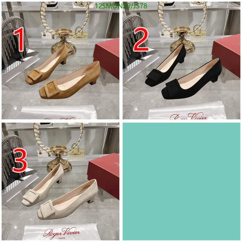 Women Shoes-Roger Vivier Code: JS78 $: 125USD