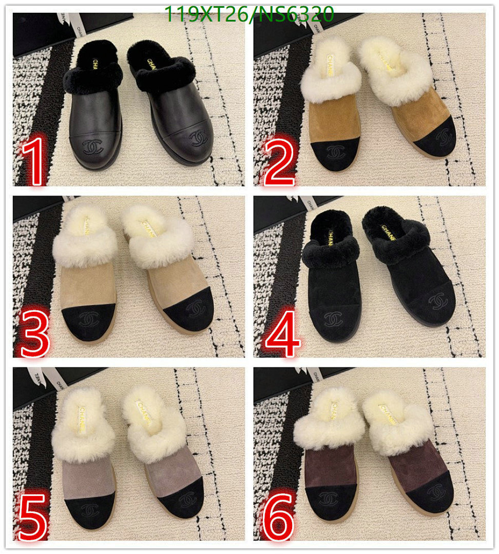 Women Shoes-Chanel Code: NS6320 $: 119USD