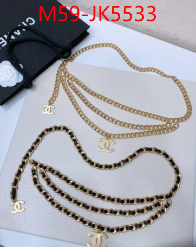 Chanel jewelry-Waist Chain ID: JK5533 $: 59USD