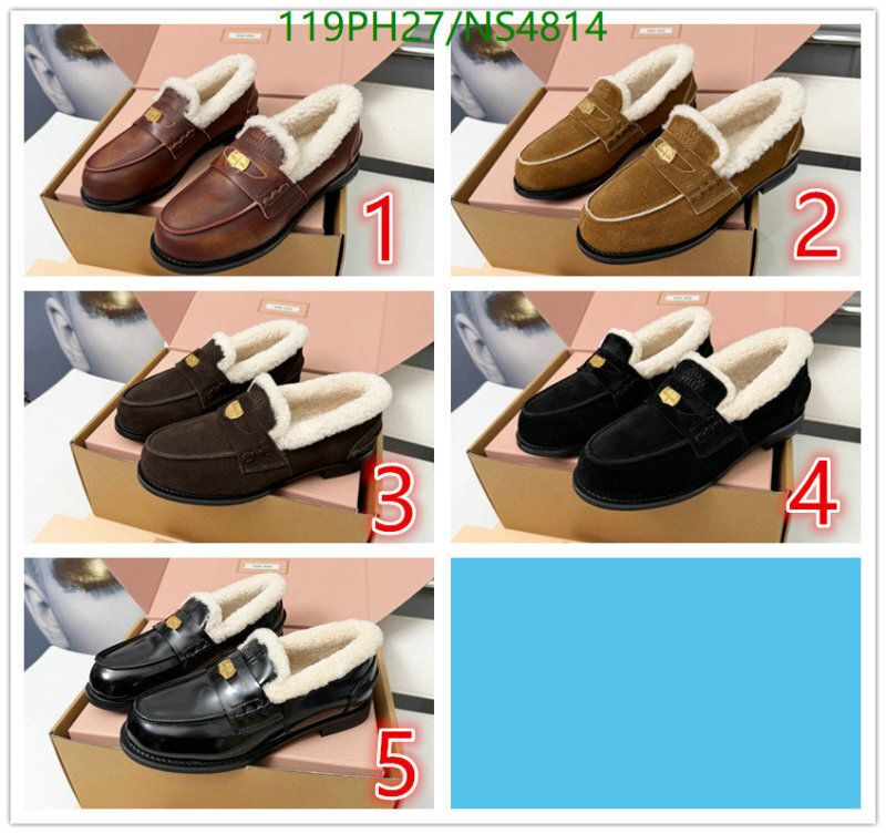 Women Shoes-Miu Miu Code: NS4814 $: 119USD