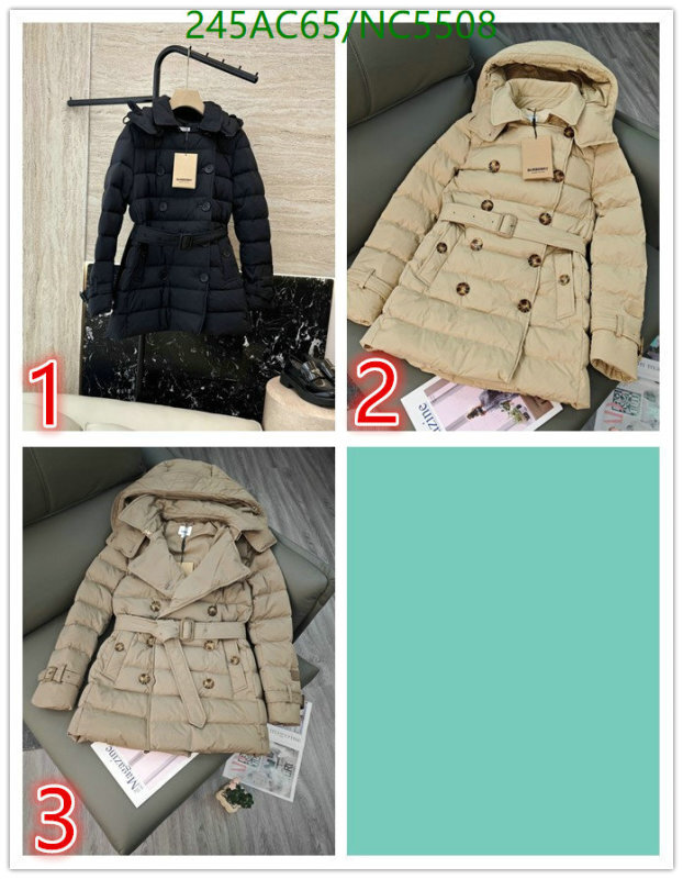 Down jacket Women-Burberry Code: NC5508 $: 245USD