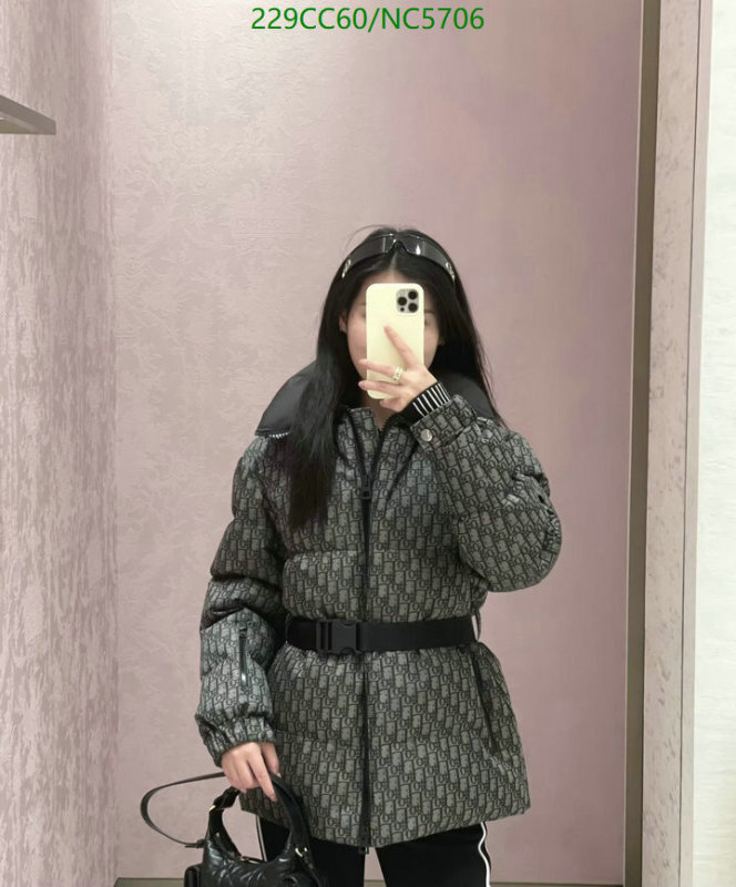 Down jacket Women-Dior Code: NC5706 $: 229USD