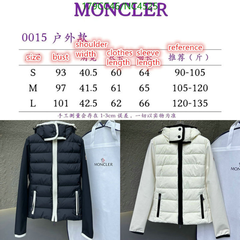 Down jacket Women-Moncler Code: NC4525 $: 179USD