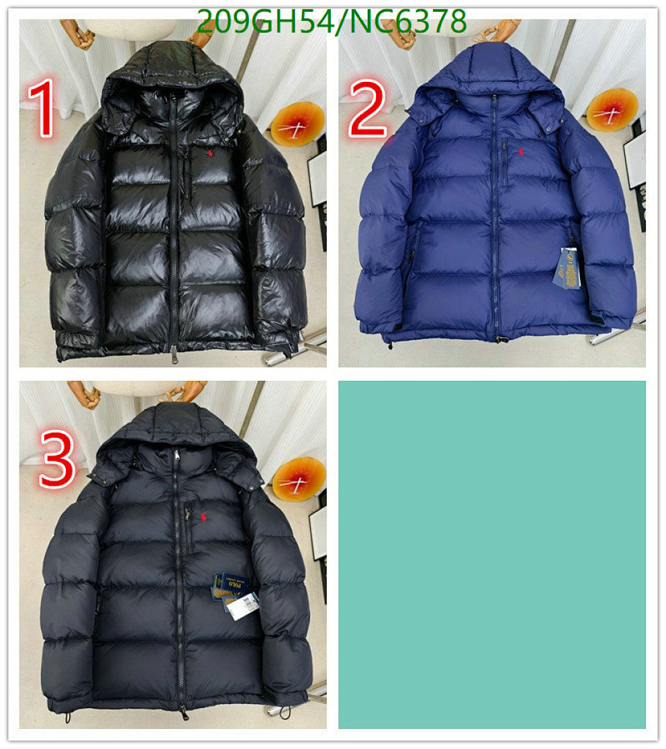 Down jacket Men-Ralph Lauren Code: NC6378 $: 209USD