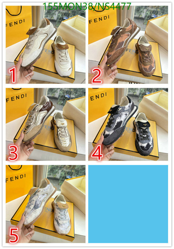 Men shoes-Fendi Code: NS4477 $: 155USD