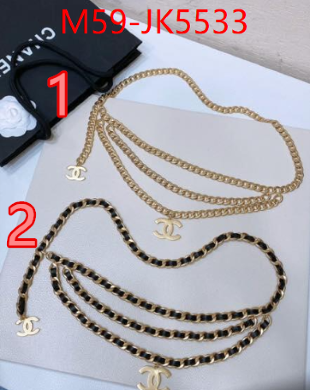 Chanel jewelry-Waist Chain ID: JK5533 $: 59USD