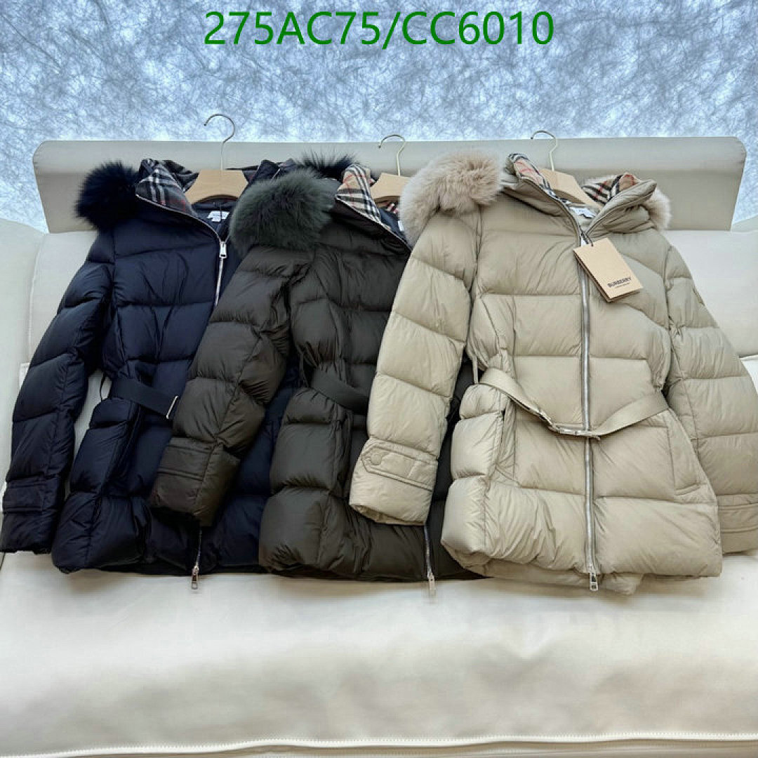 Down jacket Women-Burberry Code: CC6010 $: 275USD